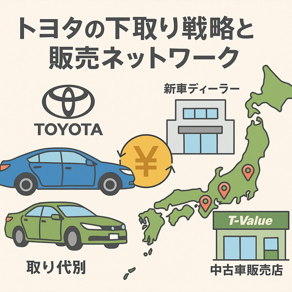 下取り戦略と販売ネットワーク