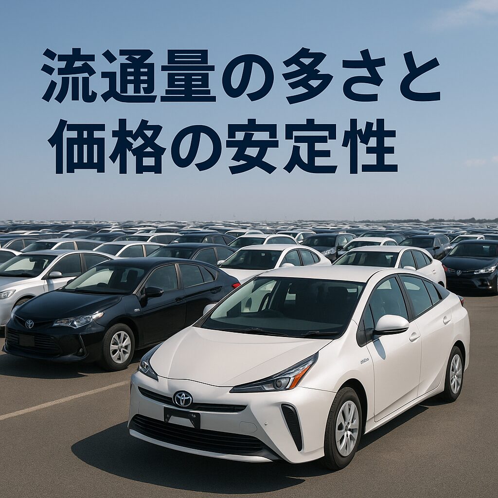 流通量の多さと価格の安定性
