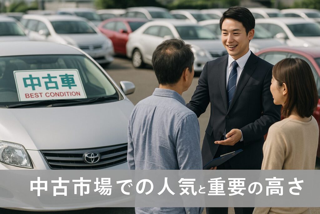 中古市場での人気と需要の高さ
