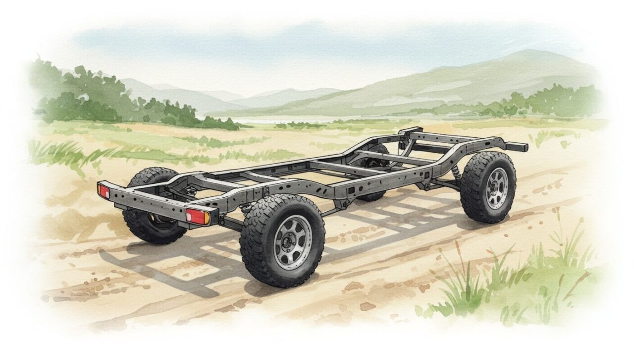 ハイエース ラダーフレーム