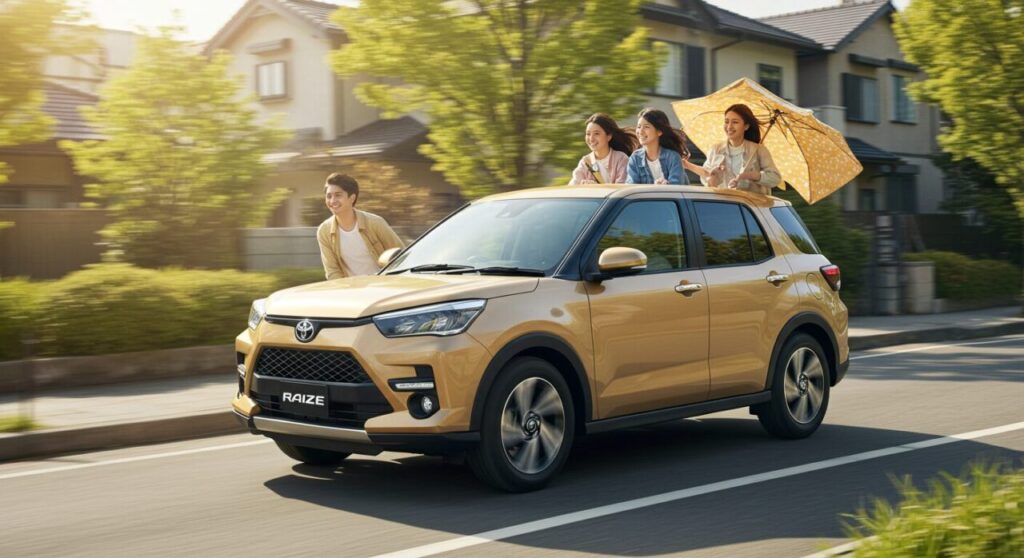 トヨタ ライズ 何人乗り