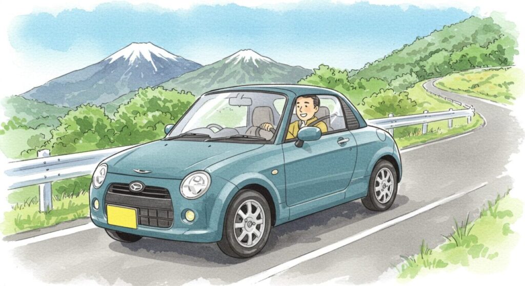 コペン 乗ってる人 イメージ
