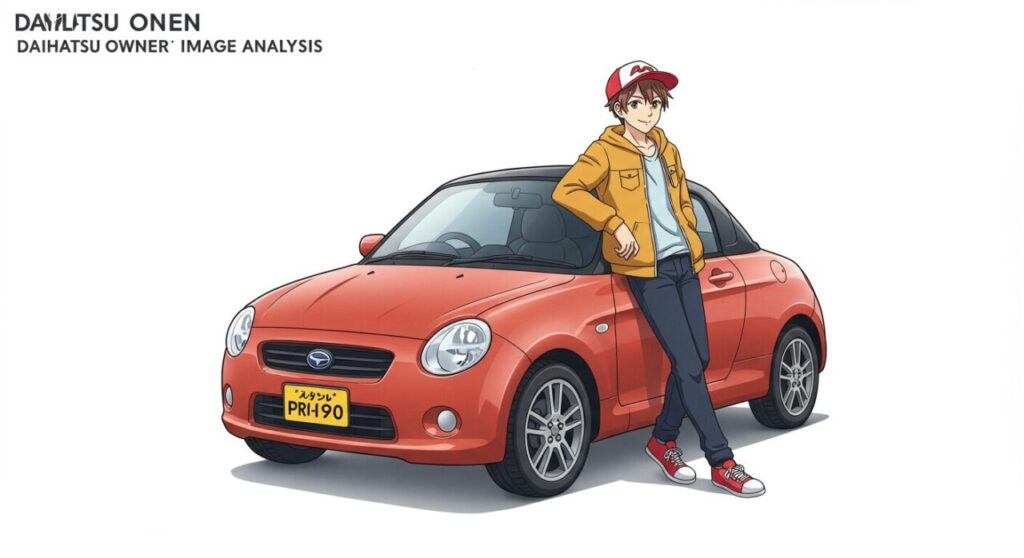 コペン 乗ってる人 イメージ