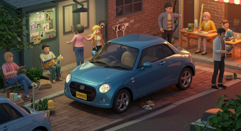 コペン 乗ってる人 イメージ