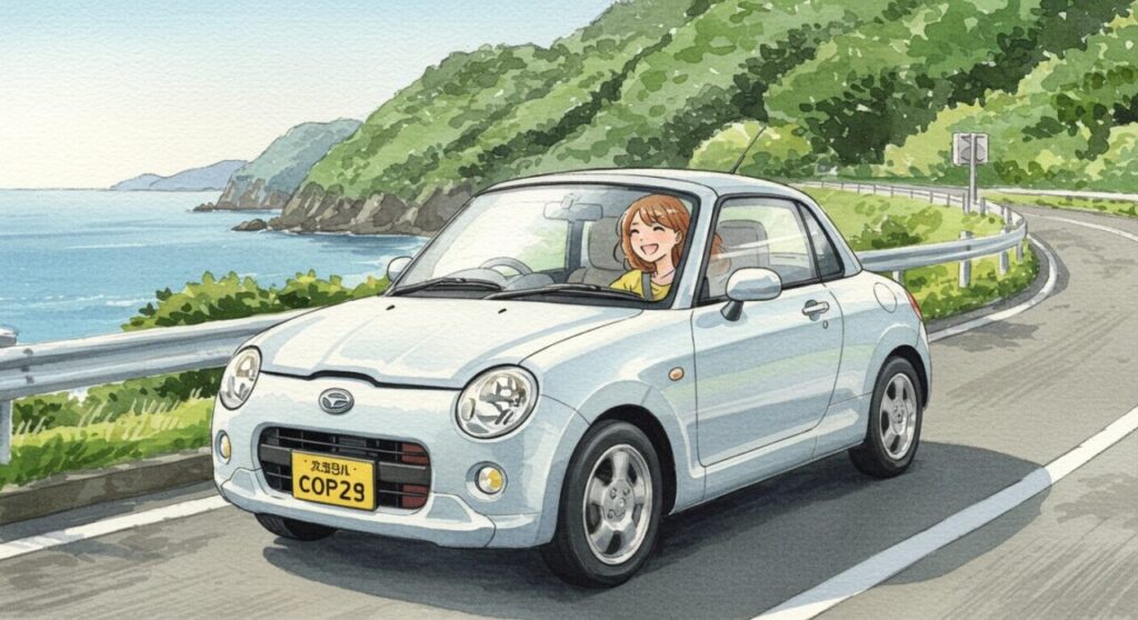 コペン 乗ってる人 イメージ