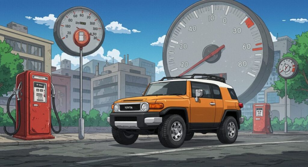 fjクルーザー 燃費