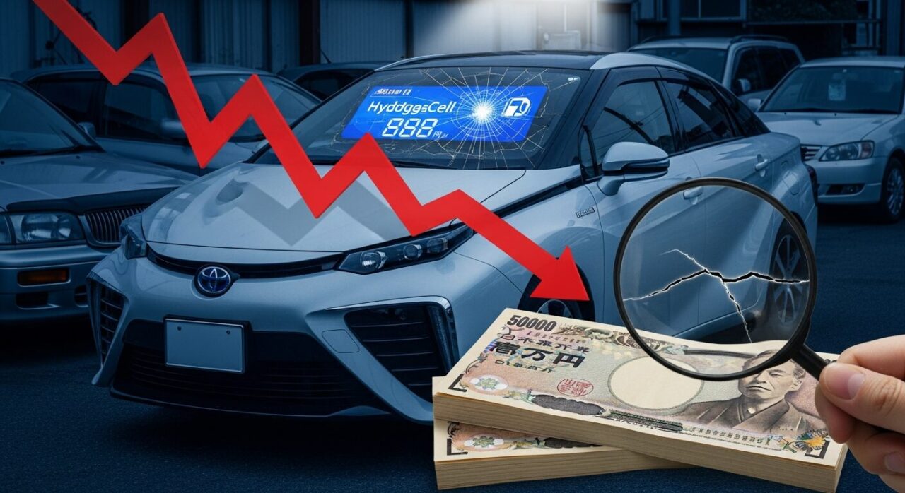 トヨタ ミライ 中古 安い理由