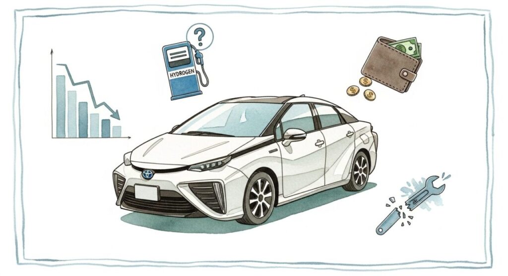 トヨタ ミライ 中古 安い理由