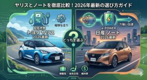 ヤリスとノートを徹底比較！2026年最新の選び方ガイド